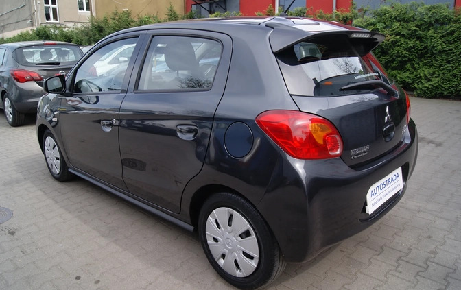Mitsubishi Space Star cena 23900 przebieg: 80367, rok produkcji 2014 z Pilzno małe 379